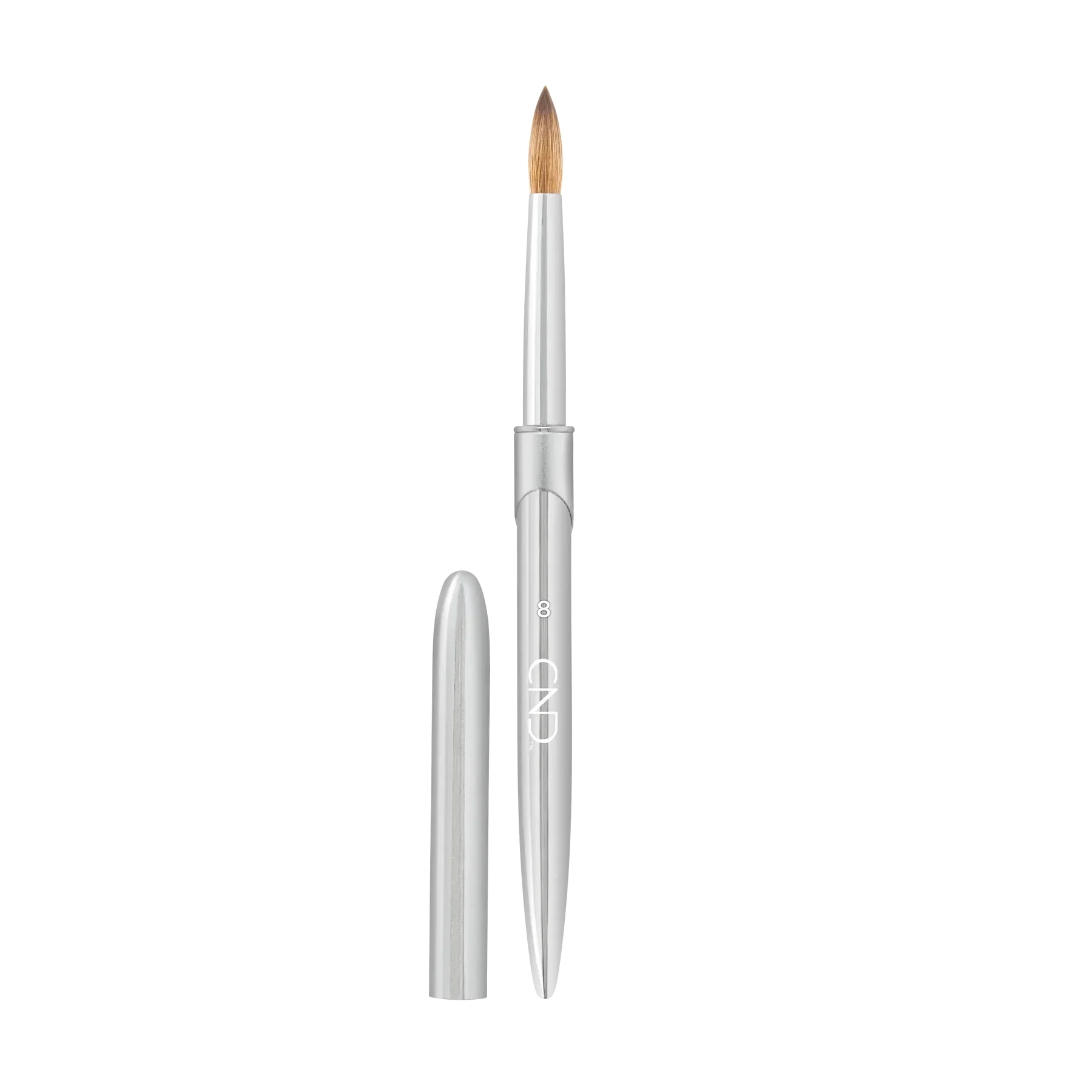 CND Pro Liquid & Powder Sculpting Brush Round #8