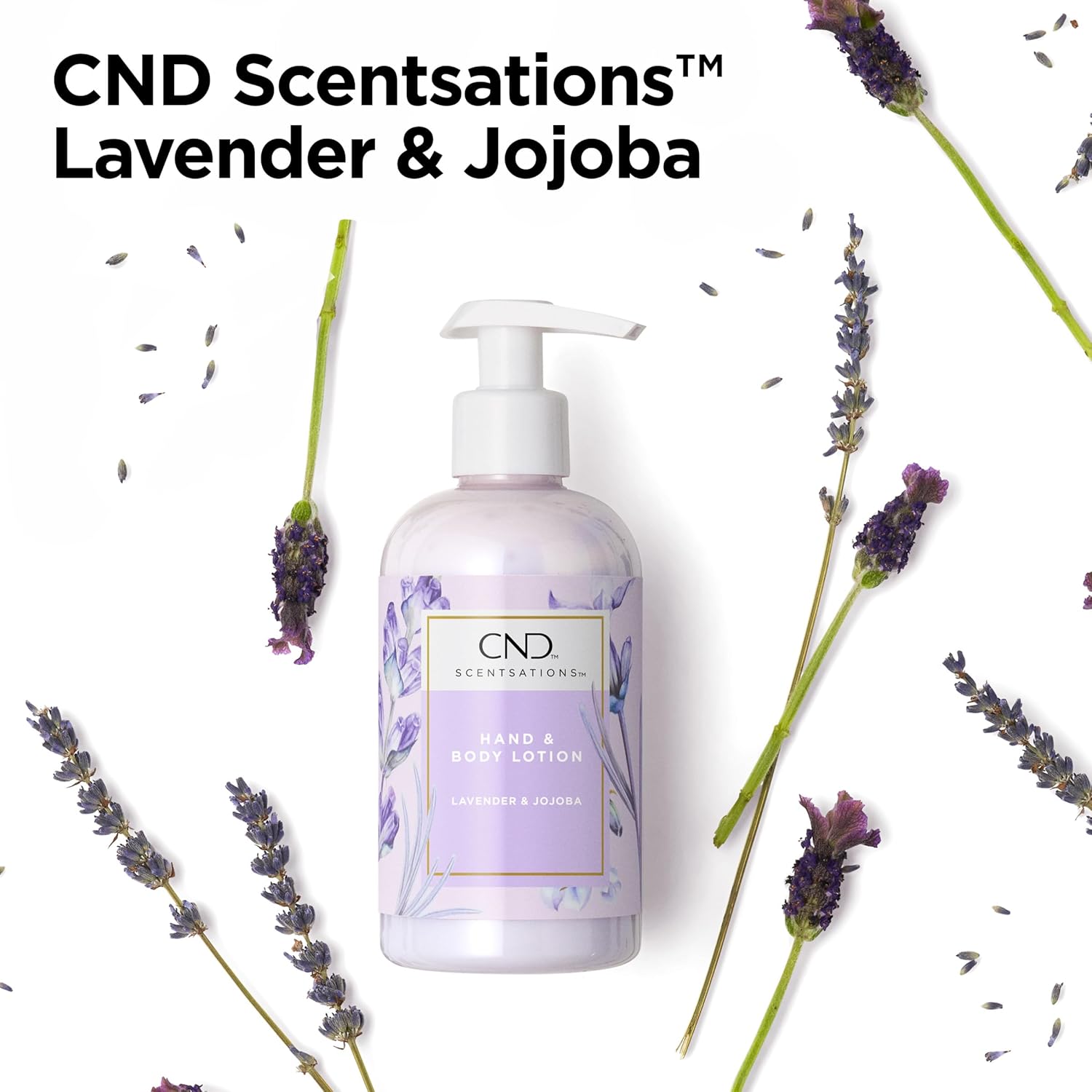CND Scentsations Hand & Body Lotion Lavender & Jojoba 33 oz