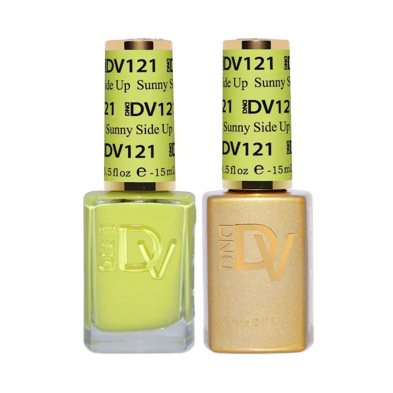 DND Diva Matching Polish Set Gel & Lacquer - #121 Sunny Side Up