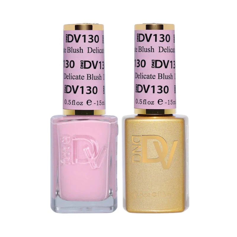 DND Diva Matching Polish Set Gel & Lacquer - #130 Delicate Blush
