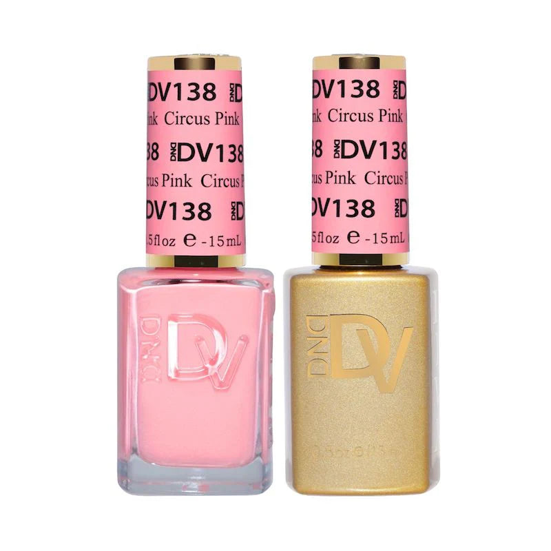 DND Diva Matching Polish Set Gel & Lacquer - #138 Circus Pink