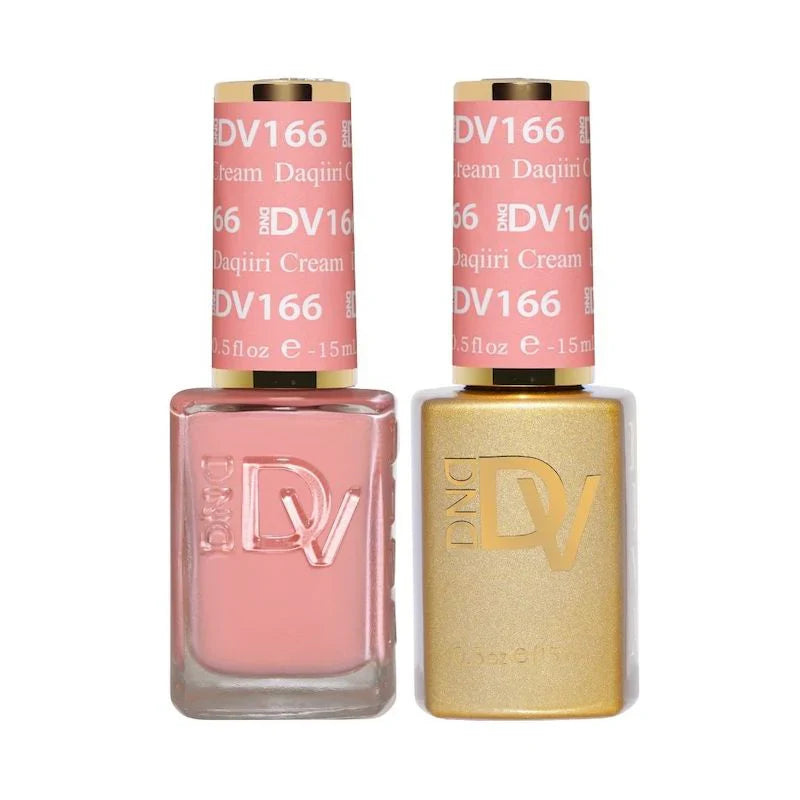 DND Diva Matching Polish Set Gel & Lacquer - #166 Daiquiri Cream