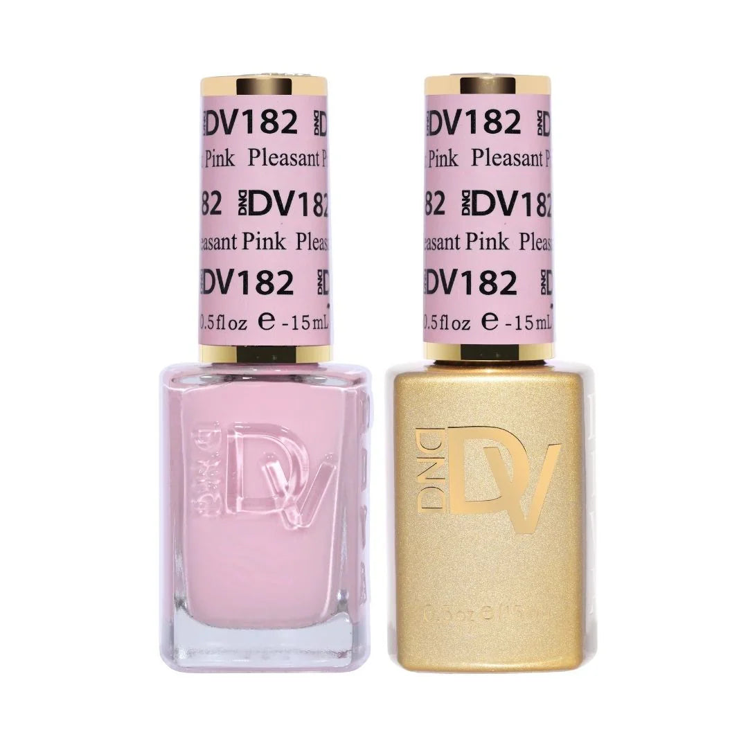 DND Diva Matching Polish Set Gel & Lacquer - #182 Pleasant Pink