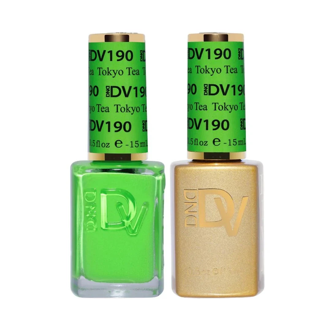 DND Diva Matching Polish Set Gel & Lacquer - #190 Tokyo Tea