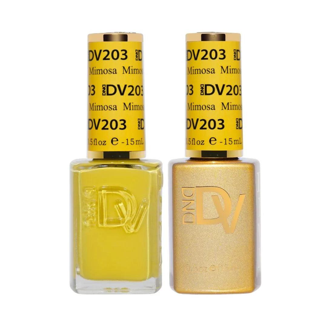 DND Diva Matching Polish Set Gel & Lacquer - #203 Mimosa