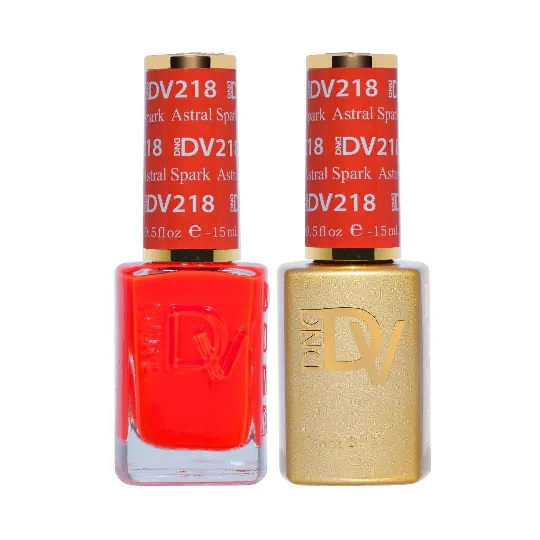 DND Diva Matching Polish Set Gel & Lacquer - #218 Astral Spark