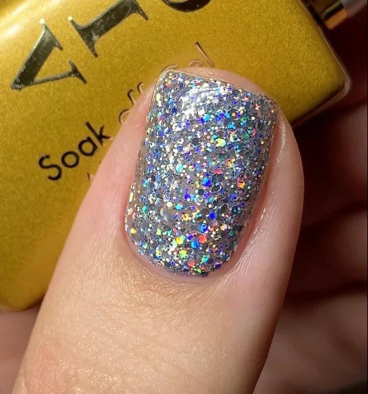 DND Diva Matching Polish Set Gel & Lacquer - #22 Glimmer Galaxy