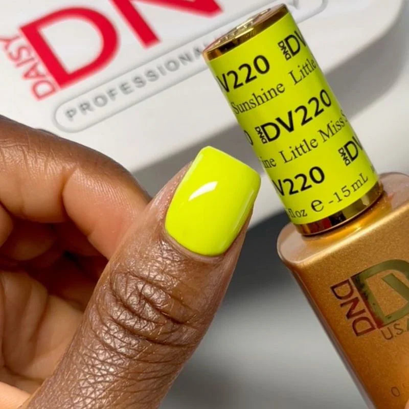 DND Diva Matching Polish Set Gel & Lacquer - #220 Little Miss Sunshine