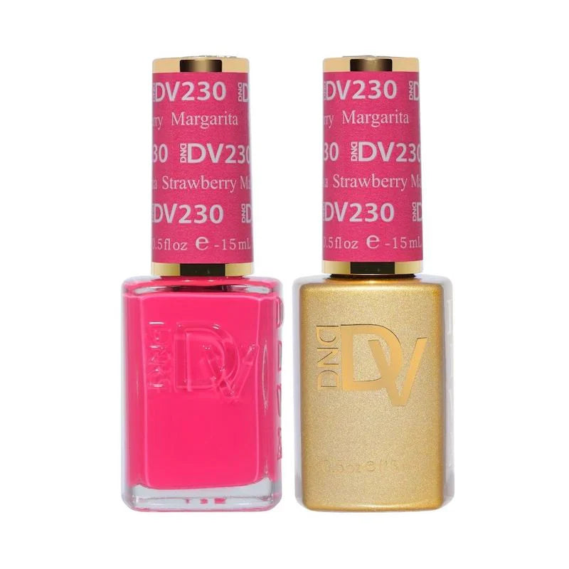 DND Diva Matching Polish Set Gel & Lacquer - #230 Strawberry Martini