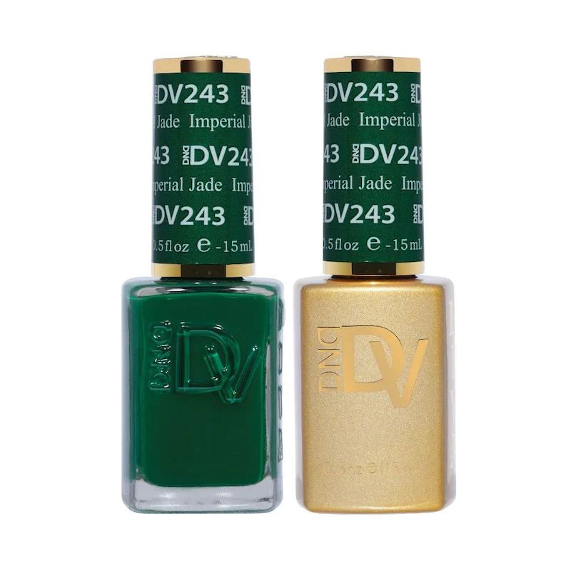 DND Diva Matching Polish Set Gel & Lacquer - #243 Imperial Jade