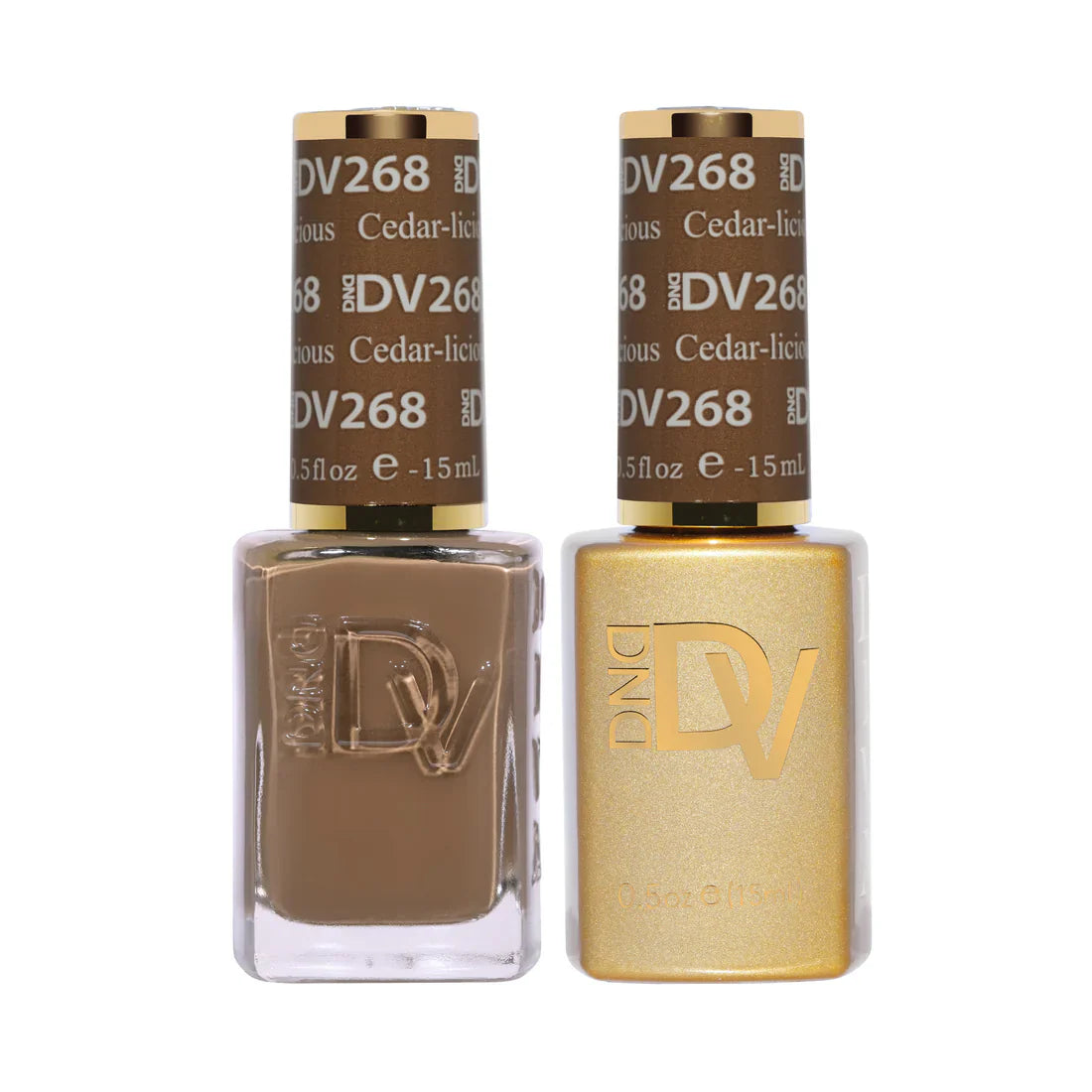 DND Diva Matching Polish Set Gel & Lacquer - #268 Cedar-licious