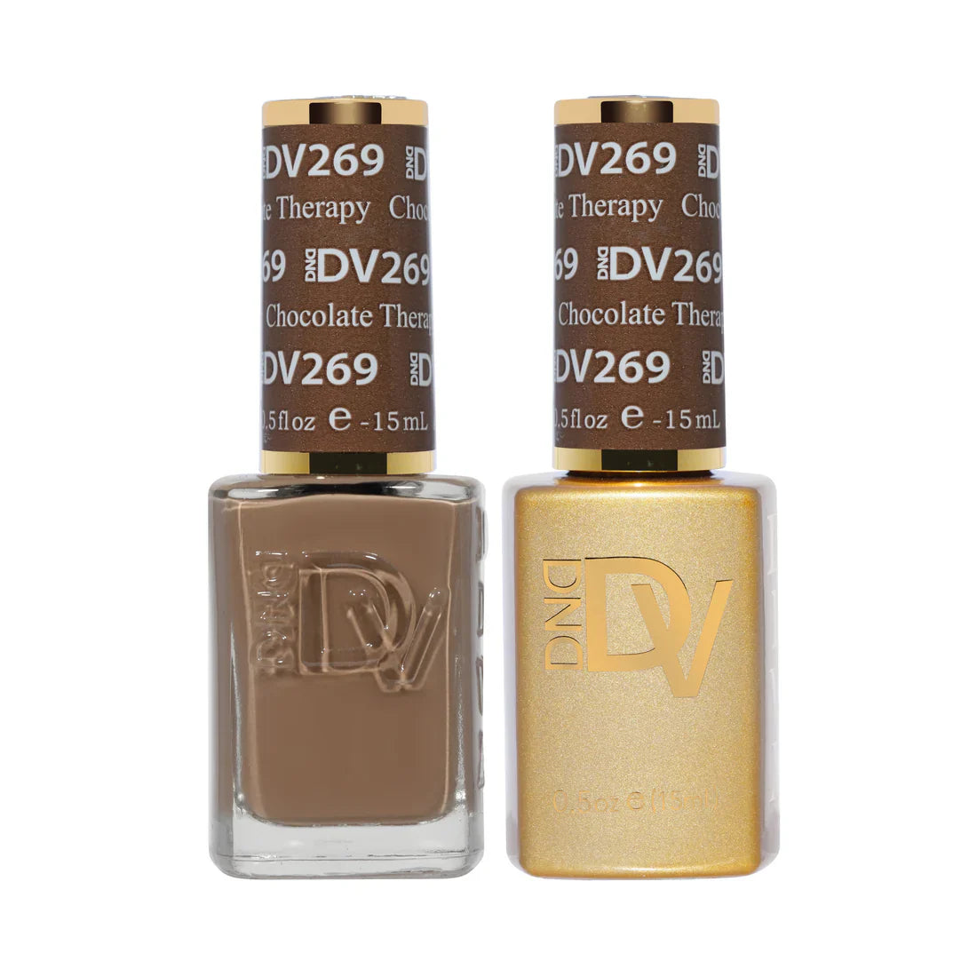 DND Diva Matching Polish Set Gel & Lacquer - #269 Chocolate Therapy