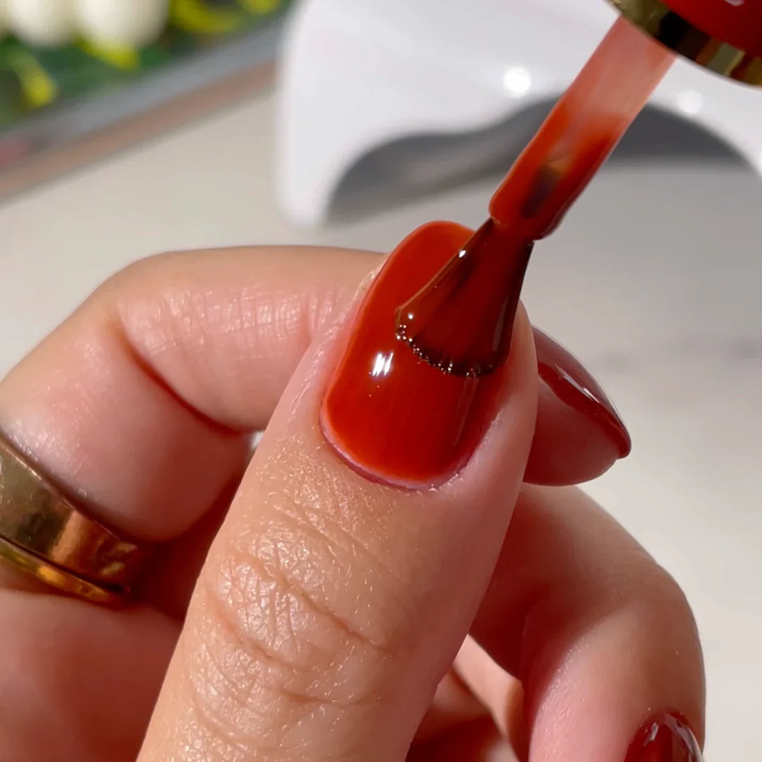 DND Diva Matching Polish Set Gel & Lacquer - #272 Autumn Blaze