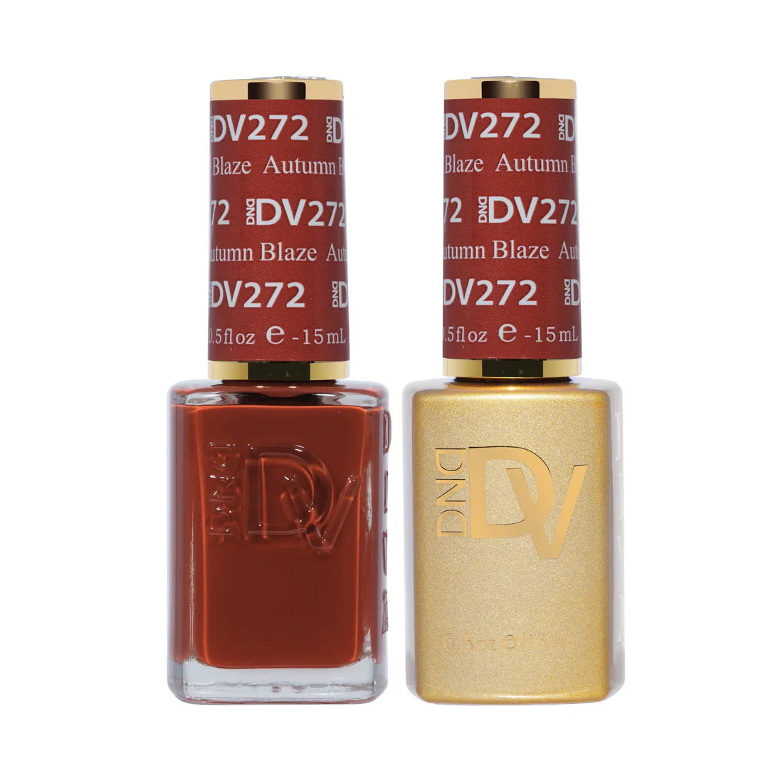 DND Diva Matching Polish Set Gel & Lacquer - #272 Autumn Blaze