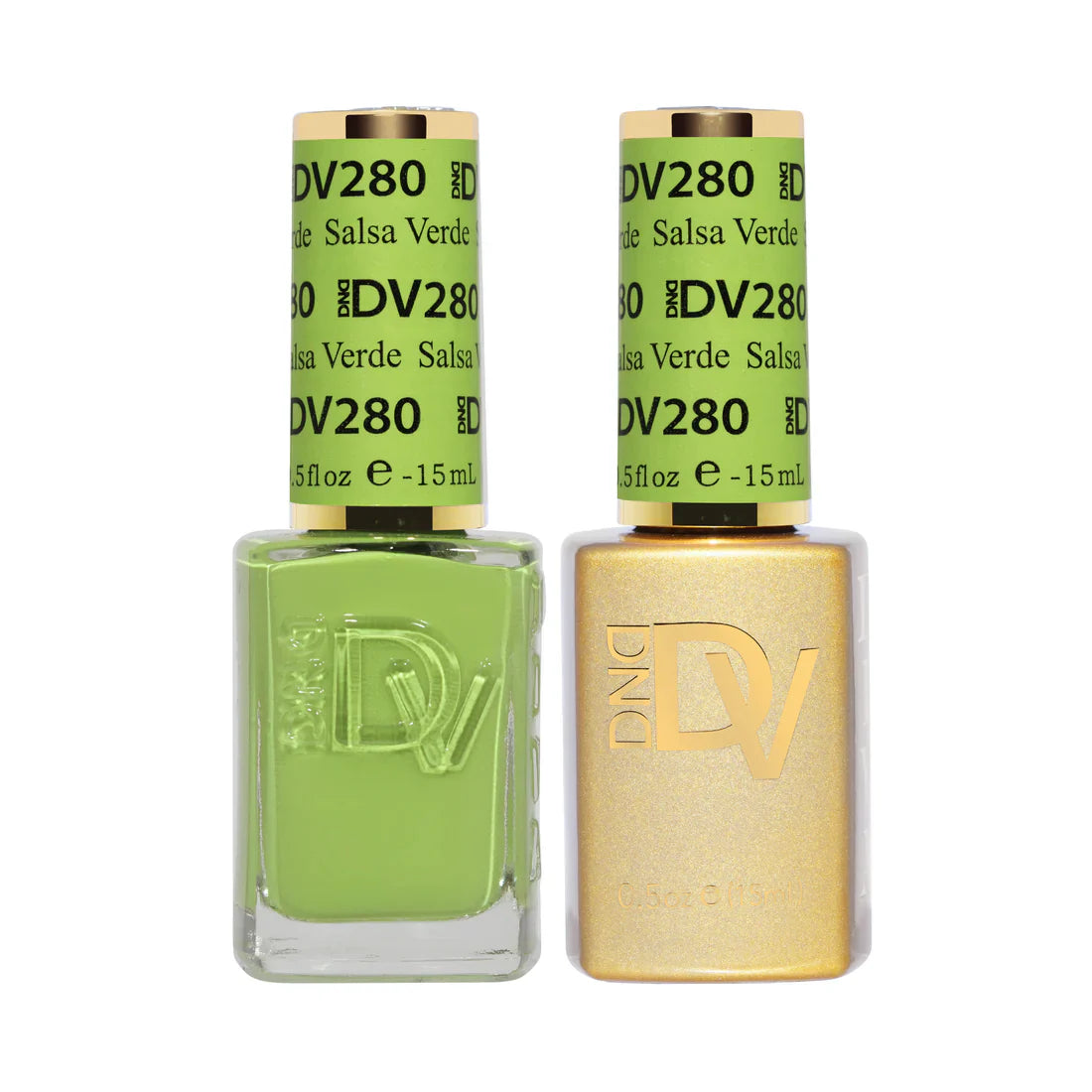 DND Diva Matching Polish Set Gel & Lacquer - #280 Salsa Verde
