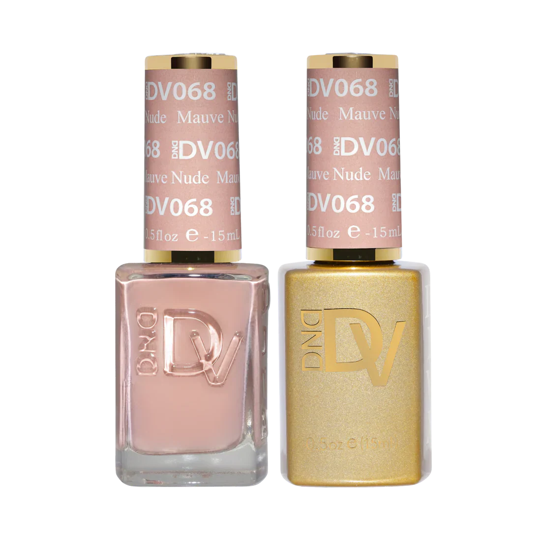 DND Diva Matching Polish Set Gel & Lacquer - #68 Mauve Nude