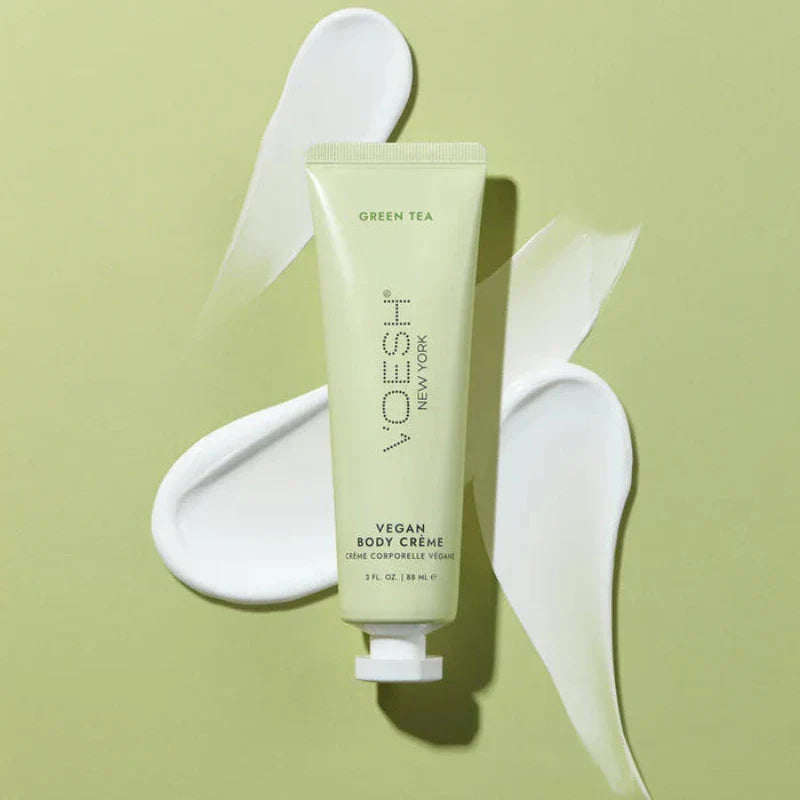 Voesh Vegan Hand & Body Cream Lotion Green Tea 3 oz
